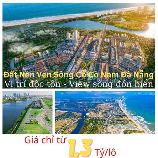 Hình ảnh lô MT Sông Cổ Cò chỉ 1tyxx 150m2