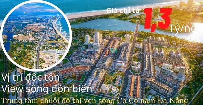 Hình ảnh lô MT Sông Cổ Cò chỉ 1tyxx 150m2