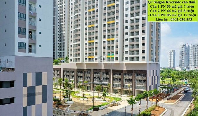 Hình ảnh Cho thuê Shophouse dự án Q7 Saigon Riverside mới nhận nhà giá 25 tr/th