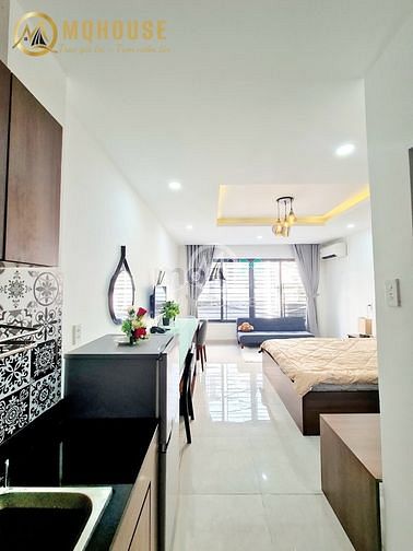 Hình ảnh Căn Hộ Studio Bancony Hai Bà Trưng gần Cầu Kiệu Đối Diện Chợ Tân Định