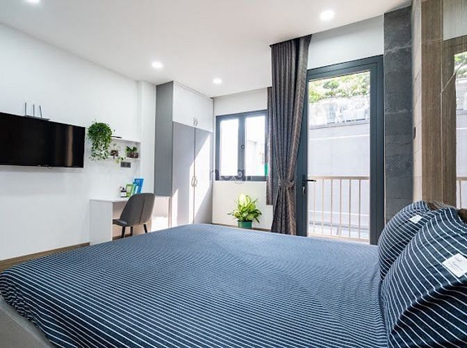 Hình ảnh 🌸 Em Vũ Cho Thuê Studio 30m2 Bancony mới Tinh 🍀 Gần Ngã Tư Hàng Xanh