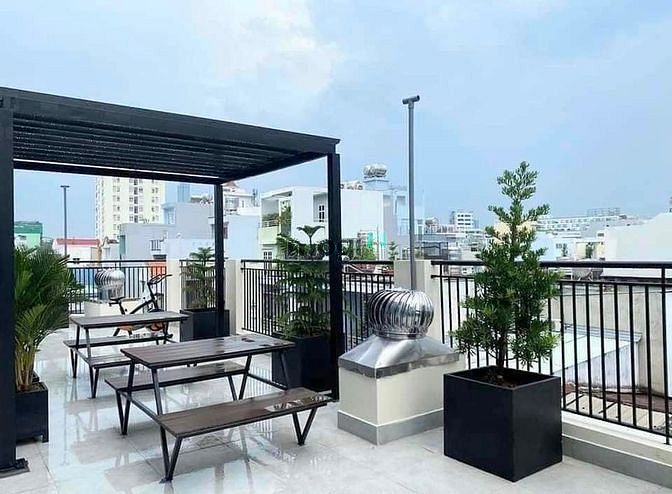 Hình ảnh Gác cửa sổ thoáng gần HUTECH ở được 4 bạn