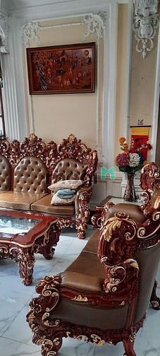 Hình ảnh Biệt thự giữa trung tâm TP. HCM nội thất siêu cao cấp gỗ đỏ - Cách Mạn