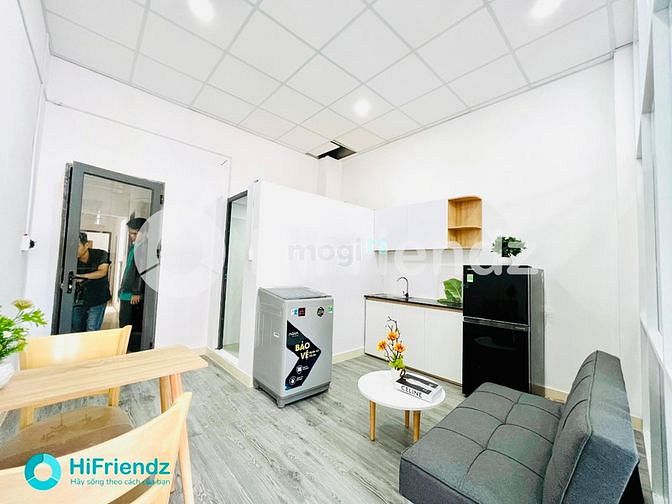 Hình ảnh Phòng mới 100% - Gần vòng xoay Điện Biên Phủ - Máy giặt riêng