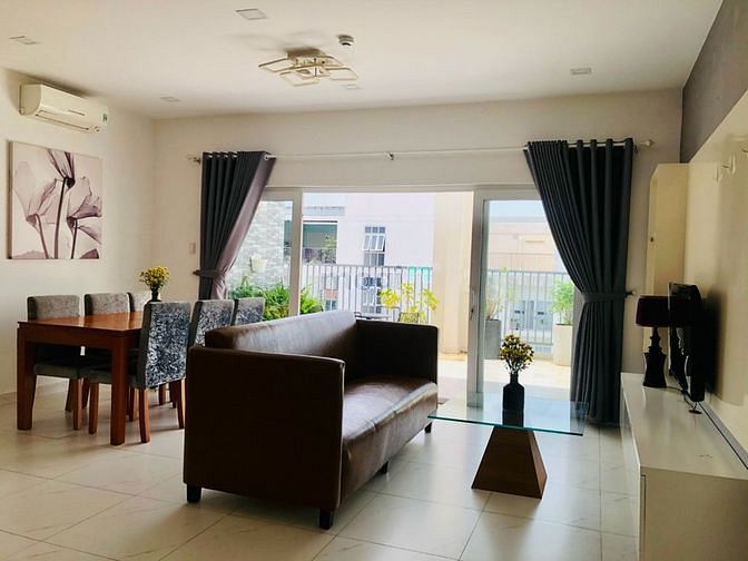 Hình ảnh Cho thuê Penthouse chung cư Bộ Công An. Q2. 3PN 3WC. Đủ nội thất đẹp