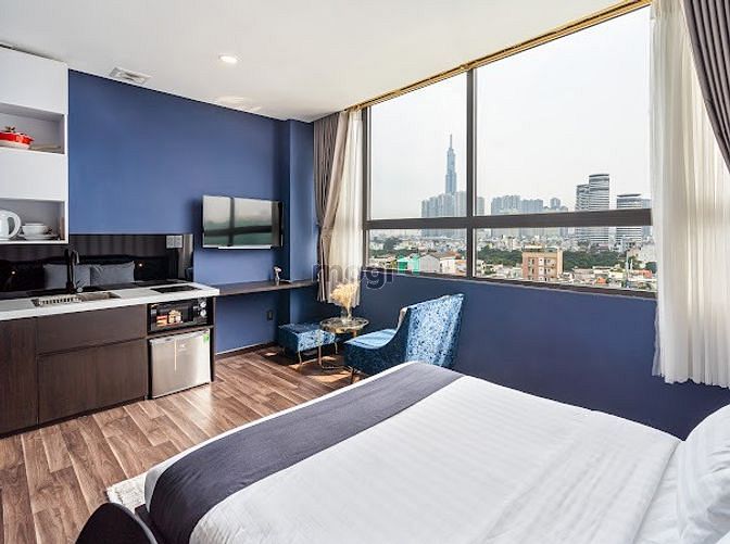 Hình ảnh Căn Hộ Studio Duplex 1Phòng Ngủ Bancony Giáp Đakao Quận 1