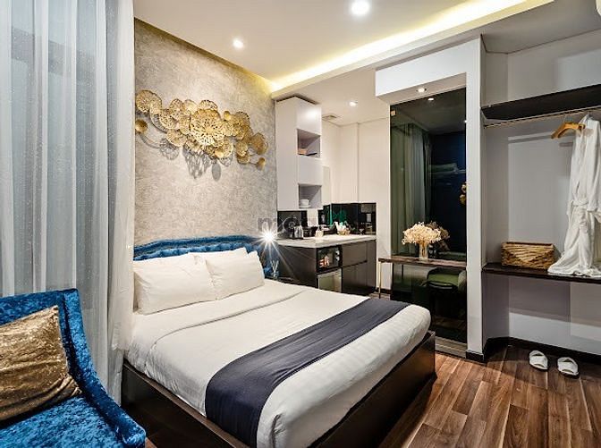 Hình ảnh Căn Hộ Studio Duplex 1Phòng Ngủ Bancony Giáp Đakao Quận 1