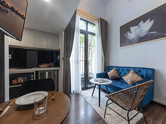Hình ảnh Căn Hộ Studio Duplex 1Phòng Ngủ Bancony Giáp Đakao Quận 1