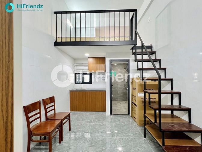 Hình ảnh Cho thuê CH gác full nội thất mới xây mới 100% Hỗ Trợ Cọc