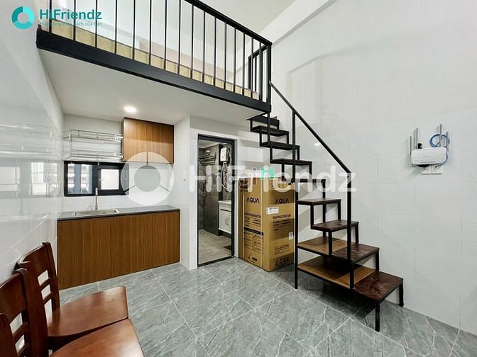 Hình ảnh Cho thuê CH gác full nội thất mới xây mới 100% Hỗ Trợ Cọc