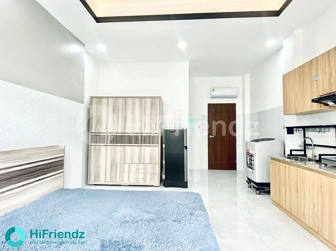 Hình ảnh Studio bancol full nội thất , máy giặt riêng - HiFriendz hỗ trợ cọc
