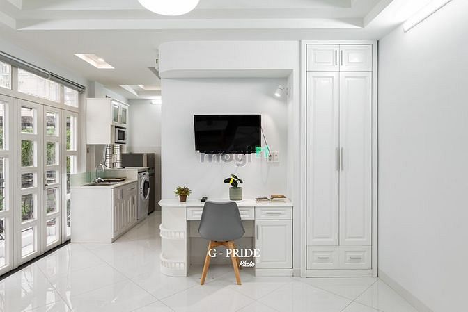Hình ảnh Căn Hộ Studio Bancony Máy Giặt Riêng Lê Thánh Tôn Q1
