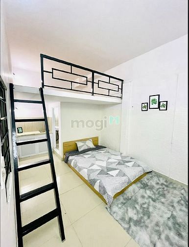 Hình ảnh Phòng trọ gác lửng gần cầu Vượt Hoàng Hoa Thám có thang máy giờ tự do