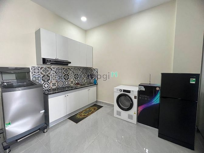 Hình ảnh CHDV 1PN Full Nội Thất - Ban Công - Máy Giặt Sấy Riêng