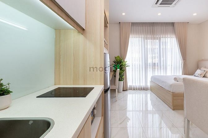 Hình ảnh 🌈🌈Căn Hộ Studio Ban Công Cao Cấp Nội Thất Gỗ Ở Tân Định Quận 1