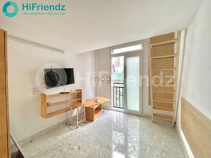 Hình ảnh 🔥 Phòng duplex giá rẻ Phú Nhuận _ Tân Bình bancol full nội thất mới