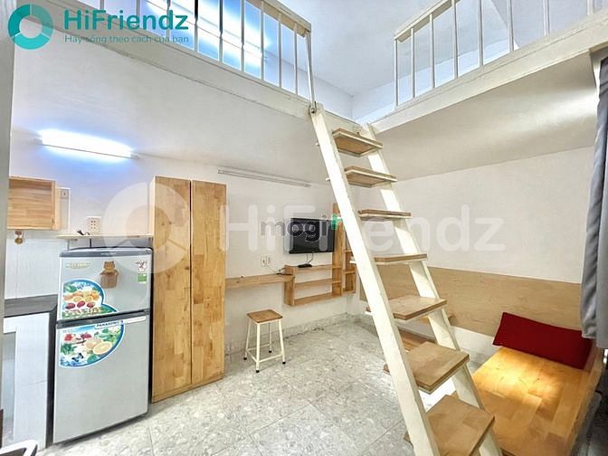 Hình ảnh 🔥 Phòng duplex giá rẻ Phú Nhuận _ Tân Bình bancol full nội thất mới
