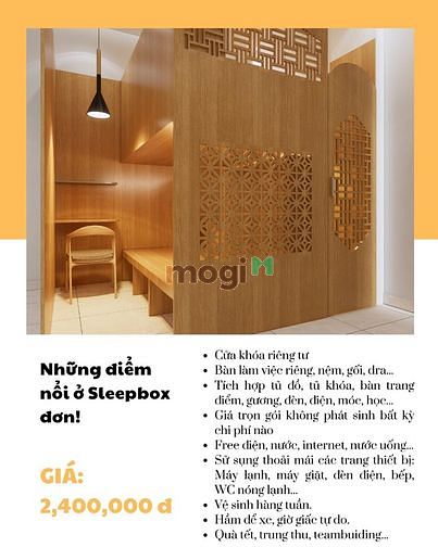 Hình ảnh Sleepbox cao cấp kiểu Nhật_ Trần Thị Nghỉ Gò Vấp.