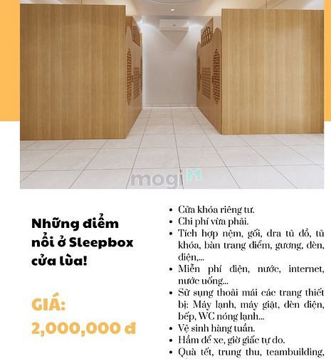 Hình ảnh Sleepbox cao cấp kiểu Nhật_ Trần Thị Nghỉ Gò Vấp.