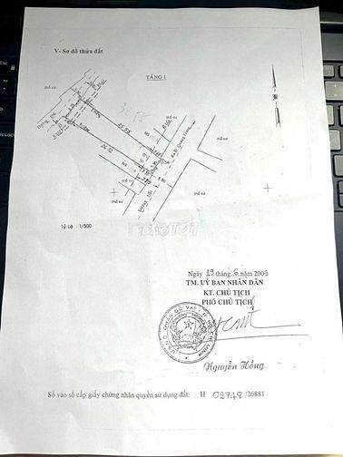 Hình ảnh Bán đất vị trí kim cương 230m2 mặt tiền Phạm Văn Bạch không có lô thứ2