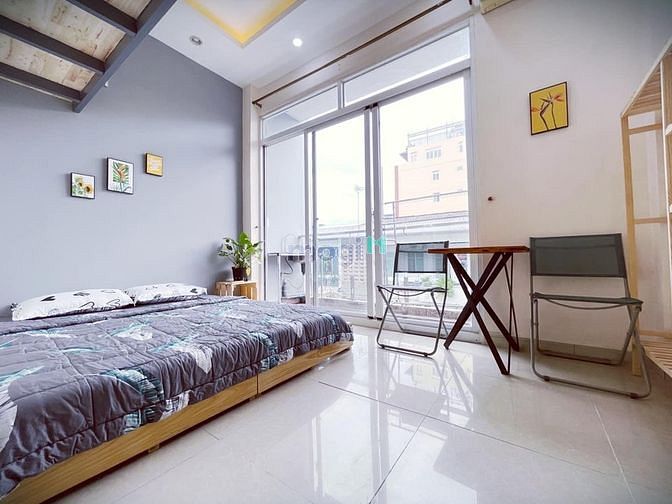 Hình ảnh CH Full Nt Ban Công ngay Tân Cảng - Hỗ trợ cọc