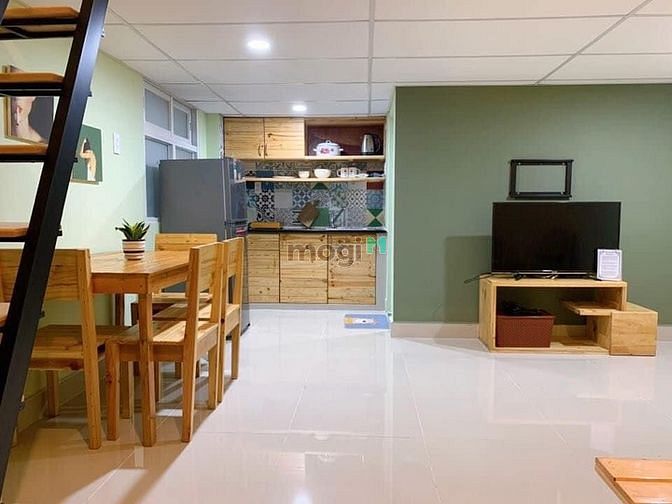 Hình ảnh Căn Hộ Duplex 30m2 Full Nội Thất Máy Giặt Riêng Gần Crescent Mall Q7