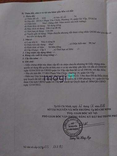 Hình ảnh Bán nhà 1 lầu hẻm 2m 205// Phạm Văn Chiêu P14 Gò Vấp