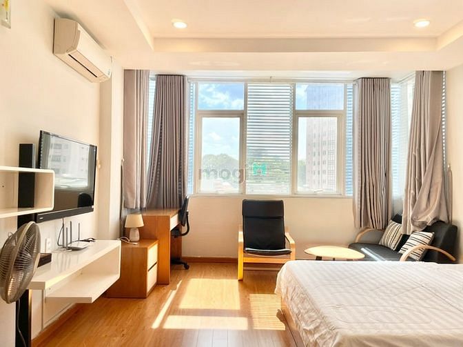 Hình ảnh ✅Căn Hộ Cao Cấp_Cửa sổ lớn_Bếp tách_Thang máy_Hầm xe_Gần Thảo Cầm Viên