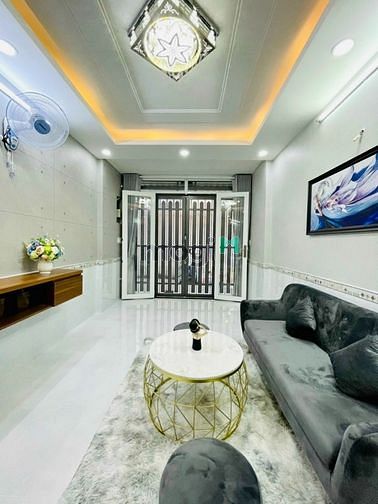 Hình ảnh Nhà mới xây xinh xắn 4x8, 4PN + ST, cách chợ 100m