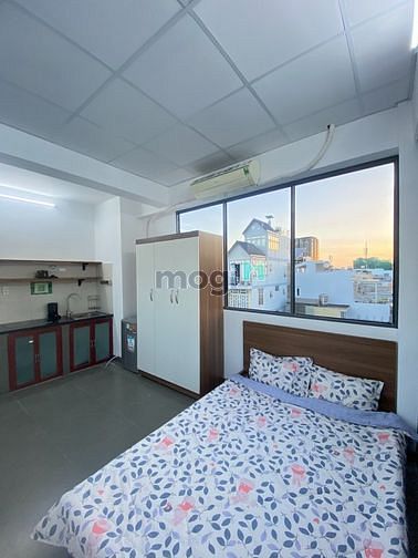 Hình ảnh Cho Thuê Studio Trần Hưng Đạo Quận 1_Cửa Sổ Lớn Ngập Nắng
