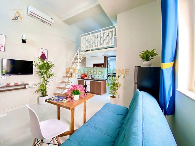 Hình ảnh Duplex Studio full nội thất mặt tiền đường 79 trung tâm Lotte quận 7