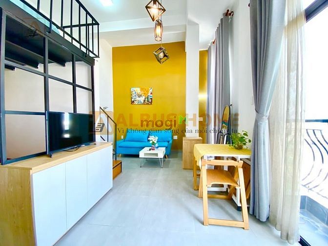 Hình ảnh Duplex ban công full nội thất máy giặt riêng Lý Phục Man Q7