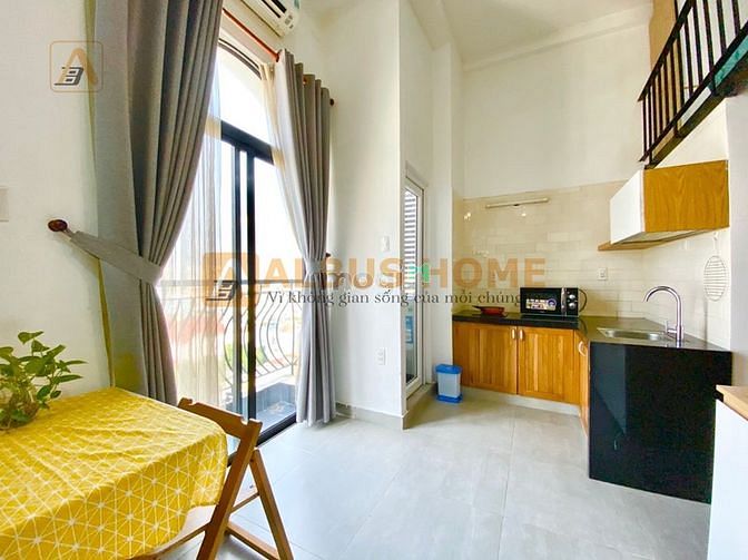 Hình ảnh Duplex ban công full nội thất máy giặt riêng Lý Phục Man Q7