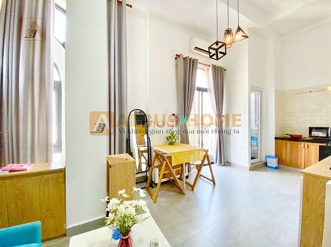 Hình ảnh Duplex ban công full nội thất máy giặt riêng Lý Phục Man Q7