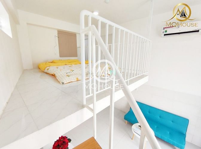 Hình ảnh Căn Hộ Duplex Luxury Phòng Khách Bếp Rộng Rãi Thoáng mát