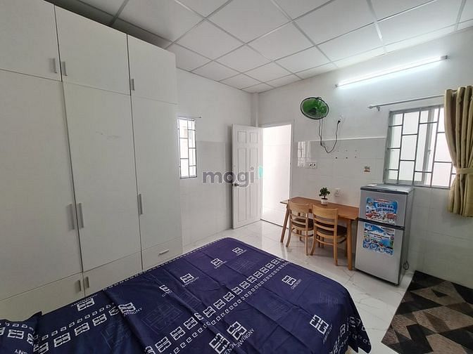Hình ảnh Studio ban công rộng 30m2 full nội thất.