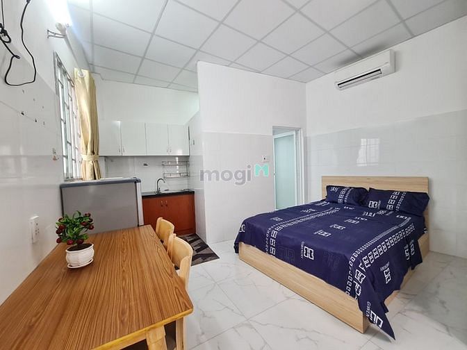 Hình ảnh Studio ban công rộng 30m2 full nội thất.