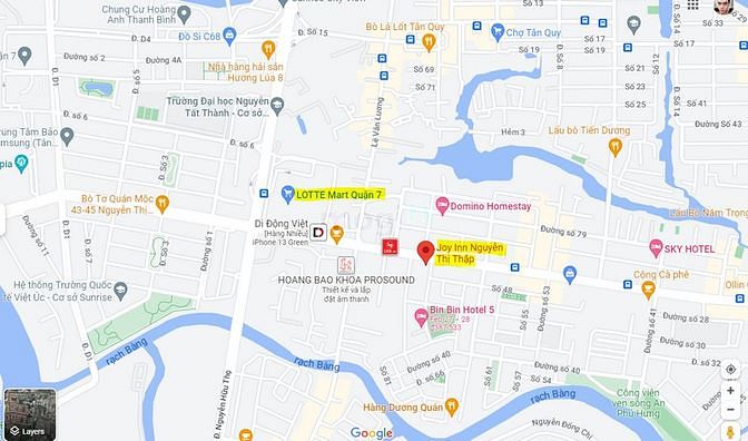 Hình ảnh Cho Thuê Khách Sạn 25P Mặt Tiền Nguyễn Thị Thập