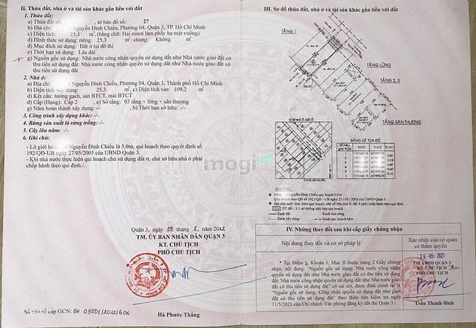 Hình ảnh Bán nhà(3x13.1m)-nguyễn đình chiểu,q3