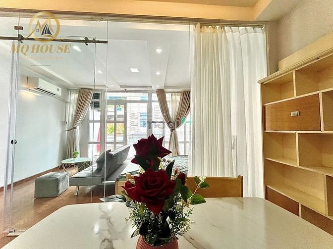 Hình ảnh Căn Hộ 1PN Ban Công rộng thiết kế hiện đại thoáng mát