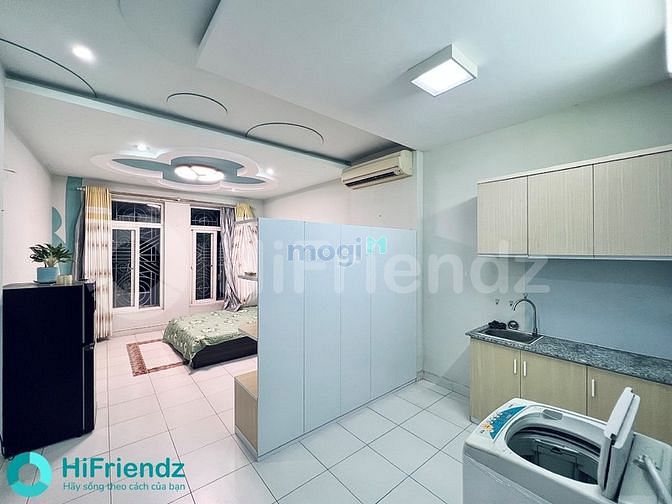Hình ảnh Studio 50m2_Full NT_Thang máy_Gần Vạn Hạnh Mall_máy giặt riêng