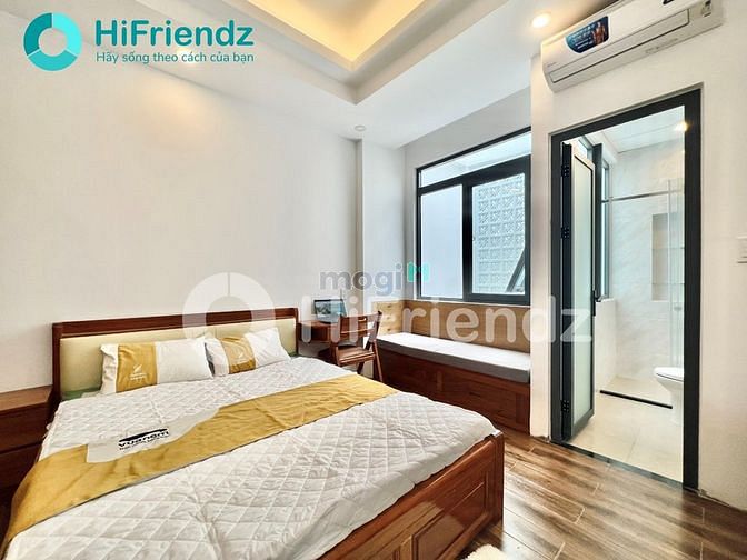 Hình ảnh Studio 50m2_Full NT_Thang máy_Gần Vạn Hạnh Mall_máy giặt riêng