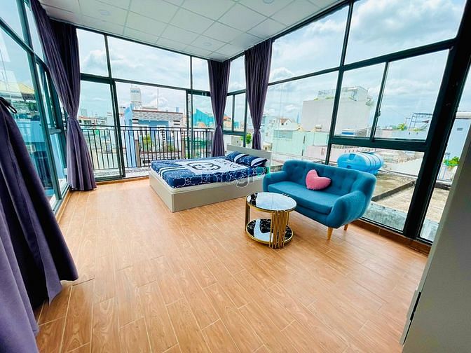 Hình ảnh Căn Hộ 1PN Ban Công View cực chill thiết kế hiện đại