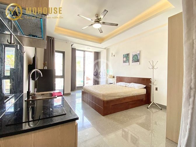 Hình ảnh Mb6623 nạp rút nhanh chóng Studio 40m2 bancol full nội thất ngay Sân Bay