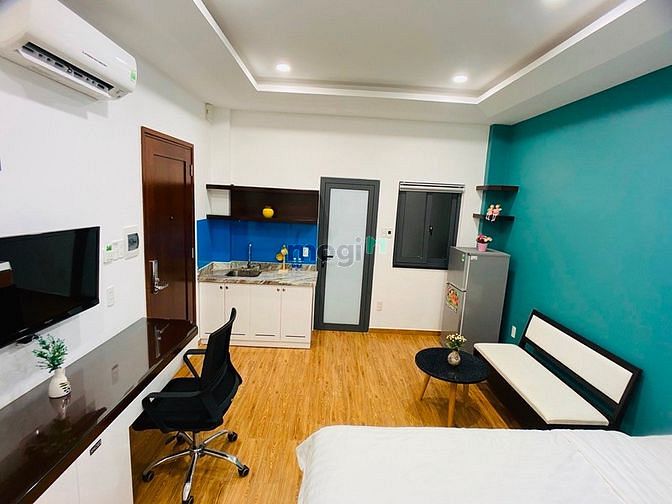 Hình ảnh Căn Hộ Studio Thiết Kế cực hiện đại luxury đầy đủ tiện nghi