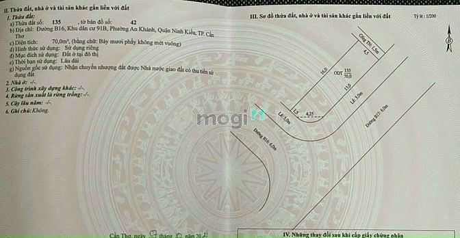 Hình ảnh Bán nền góc B16& B17 khu dân cư 91B- p.An Khánh giá 4.5 tỷ