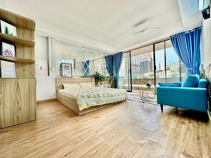 Hình ảnh Cho Thuê Căn Hộ Ban Công 45M2 1 Phòng Ngủ_Phố Nhật Lê Thánh Tôn