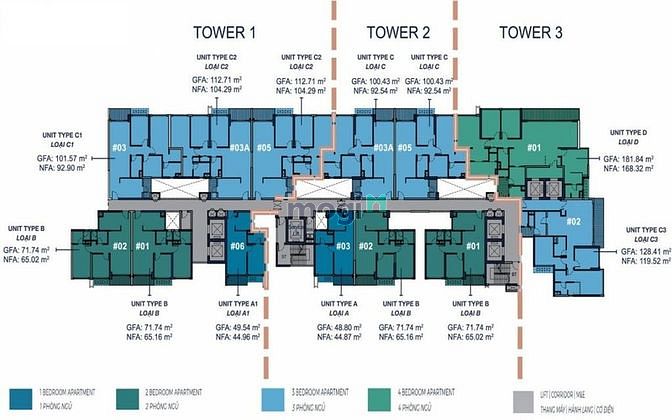 Hình ảnh Cho thuê Trang Chủ MB66.COM / Đăng Ký Tặng 66K Q2 Thao Dien gồm 3PN, 112m2, đầy đủ tiện nghi