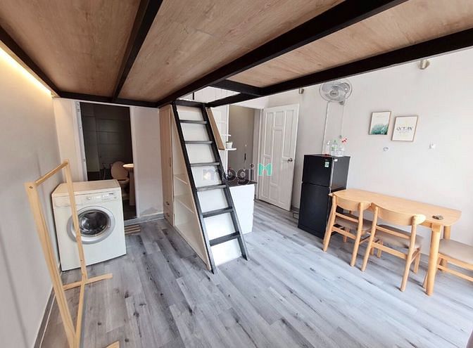 Hình ảnh Duplex 1 Trệt 1 Lầu, Studio Bancon_Full NT_Nguyễn Thái Bình_Khu K300