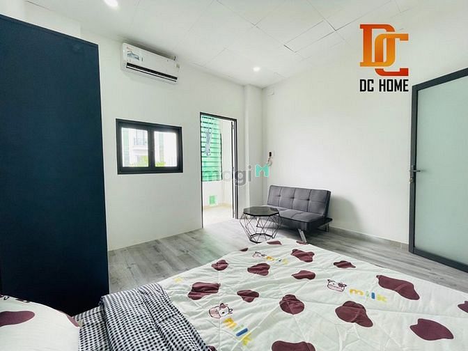 Hình ảnh Căn Hộ 1PN Ban Công thiết kế hiện đại full nt đầy đủ tiện ích